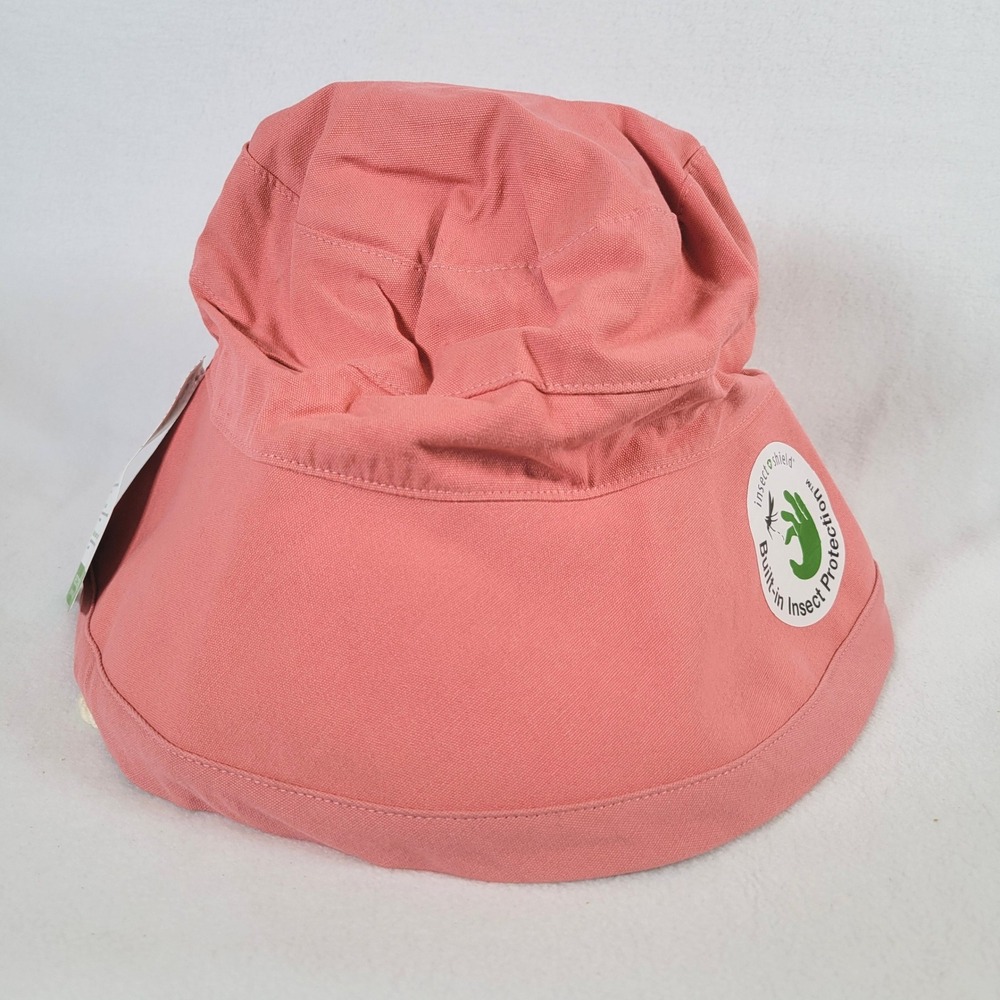 Insect Shield Women Bernini Bucket Hat Bug Repellent Outdoor Size OS Pink